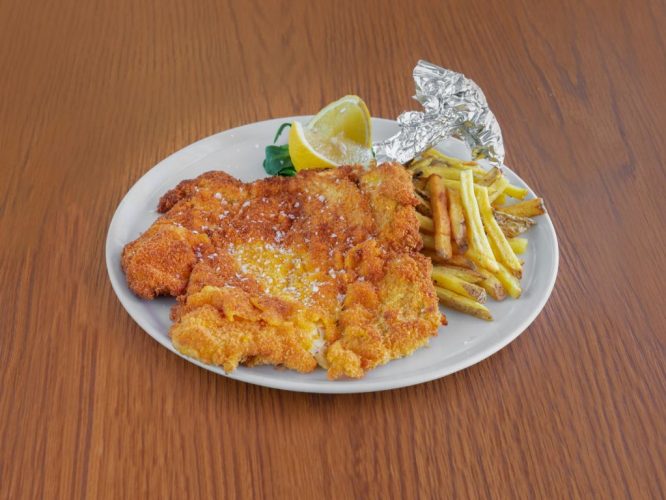 Cotoletta Di Maiale Alla Milanese Con Patate