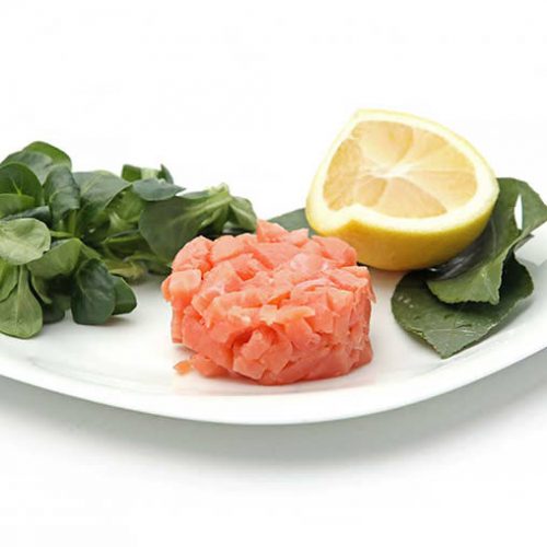 Tartare Di Filetto Di Salmone Sashimi Extra Dry