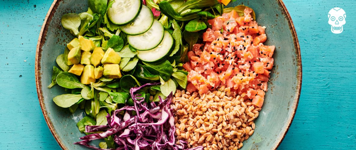 Poke Bowl Con Salmone