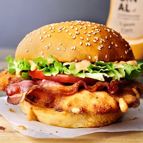 Fried Chicken Burger Combo