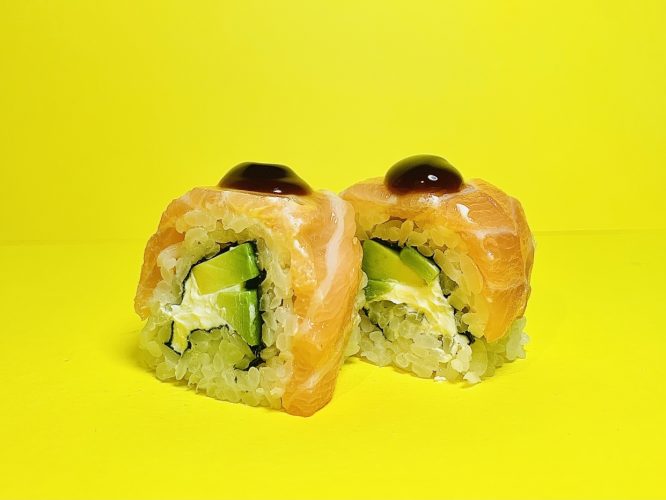 8. Uramaki Tiger Roll 8 Pezzi